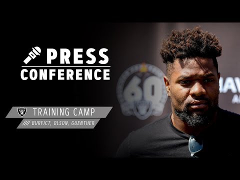 Burfict, Olson, Guenther Training Camp Presser - 8.18.19