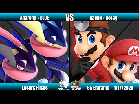 MEETING GROUND 5 | DOUBLES | Anarchy/BLUE vs NoTag/BacoN | 9 Teams
