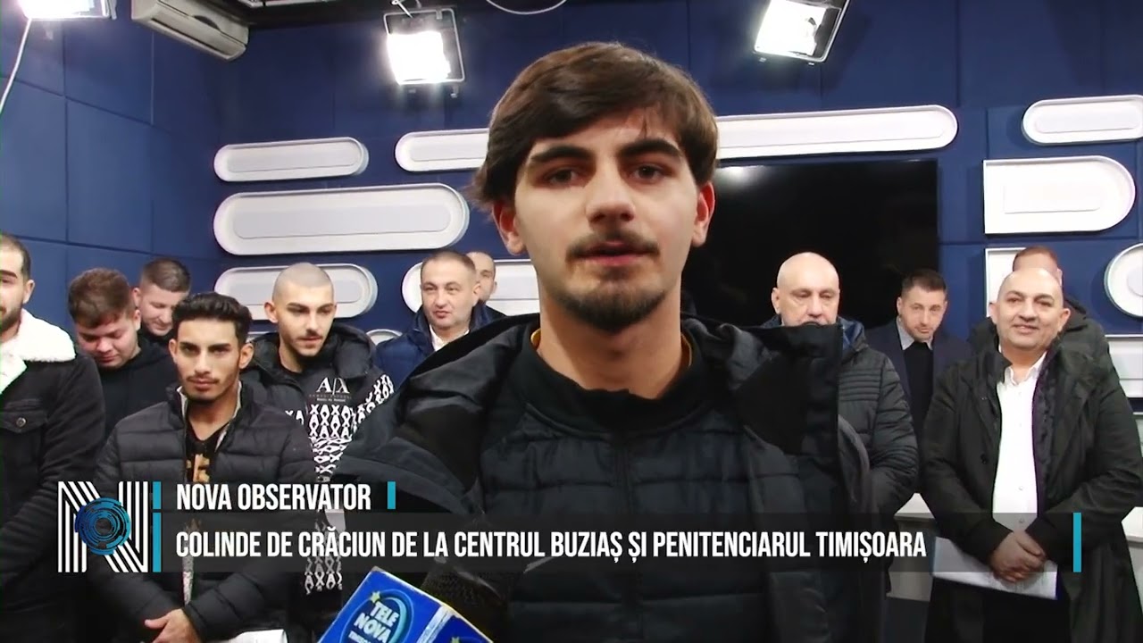 Colinde de Crăciun de la Centrul Buziaș și Penitenciarul Timișoara