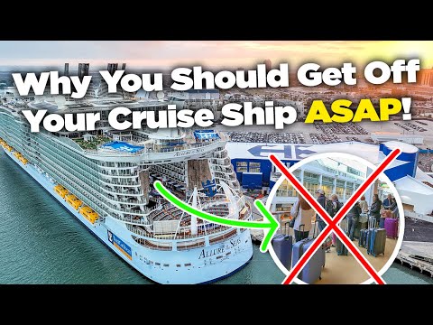 8 reasons to get off your ship as early as possible on disembarkation day