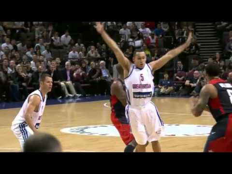 Kobe Bryant high-level jumpshoot vs Great Britain