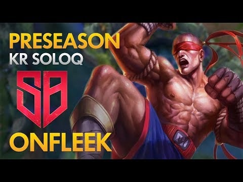 Preseason: Sandbox Gaming OnFleek - Lee Sin Jungle - KDA 15/2/13. All-Pro SoloQ Game