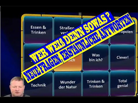 WER WEIß DENN SOWAS? 10.01.2020  - - Neue Fragen / Gameshow, Da kommst Du nie drauf !!!!