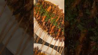 New Caledonian Prawns, a distinct blue color before cooked and are sashimi-grade quality.