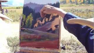 preview picture of video 'SKB Plein Air in Wyoming 2012'
