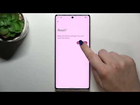 How to Reset Network Preferences on GOOGLE Pixel 6 Pro - Restore Network Settings