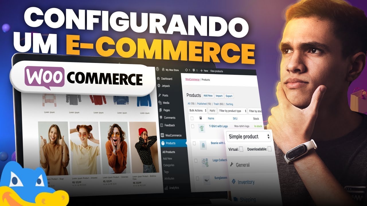 Como CONFIGURAR uma LOJA VIRTUAL com WOOCOMMERCE, WordPress e Elementor [Fácil e Rápido]