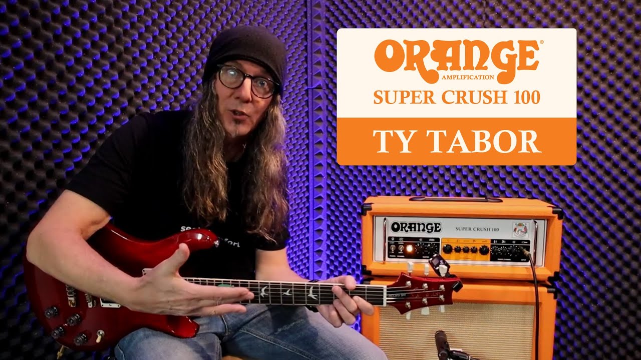 Orange Super Crush 100 kitaranuppi (uusi)