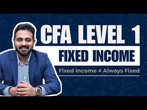 CFA Level - I Fixed Income | First Lecture