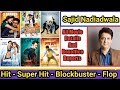 Producer Sajid Nadiadwala Box Office Collection Analysis Hit And Flop Blockbuster All Movies List