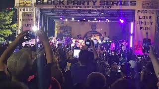 KRS-ONE LIVE in South Bronx at Block Party 1520 Sedgwick 50th Anniversary of Hip Hop New York City