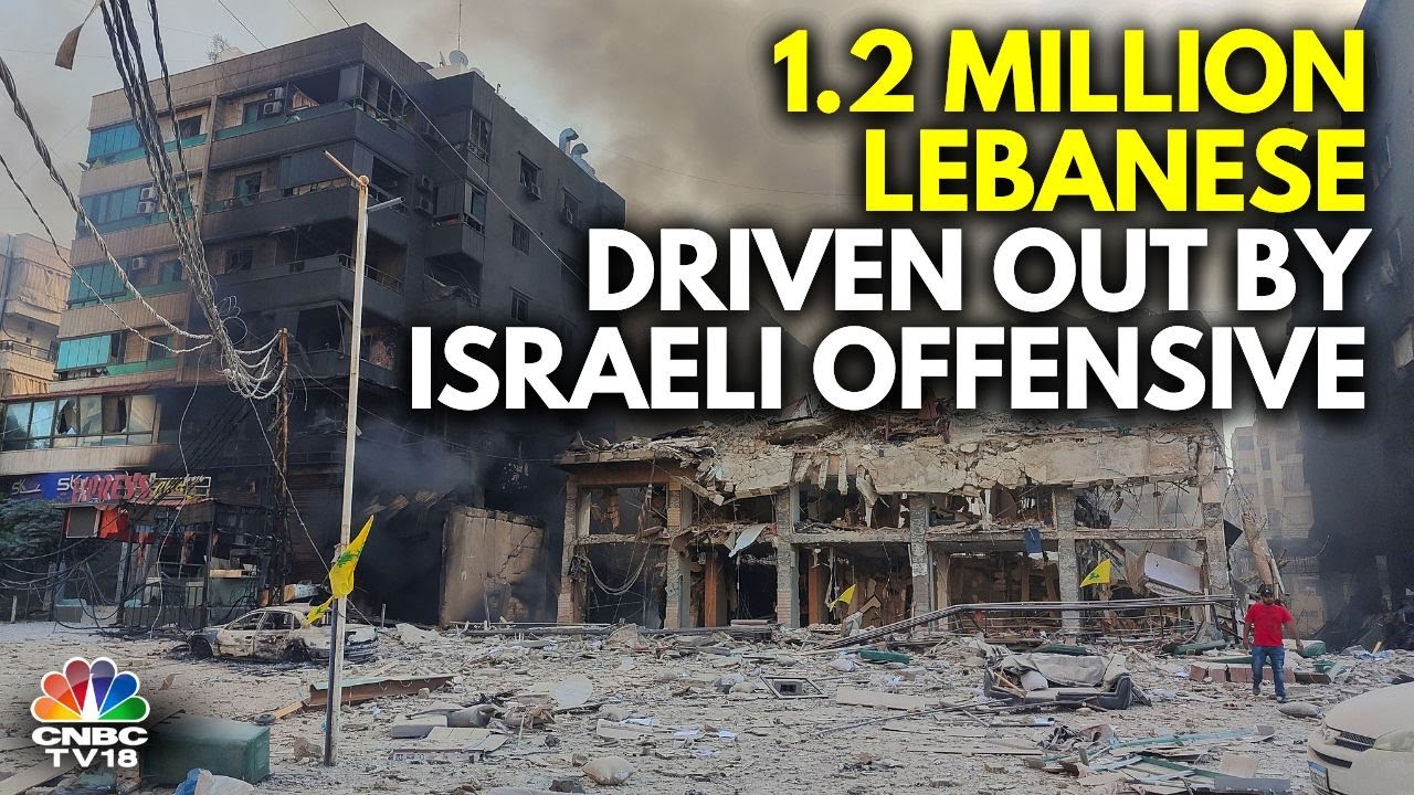 Israel Strikes Southern Lebanon: 1.2 Million Displaced as Residents Flee to Syria | N18G