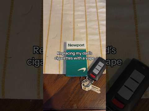 Replacing My Dads Cigarettes With A Vape