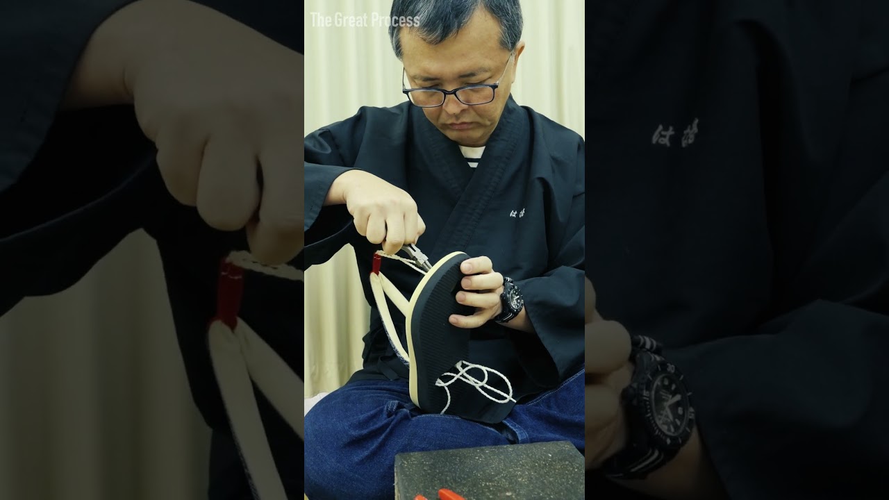 The Last Hanao Maker in Tokyo | Attaching the Hanao