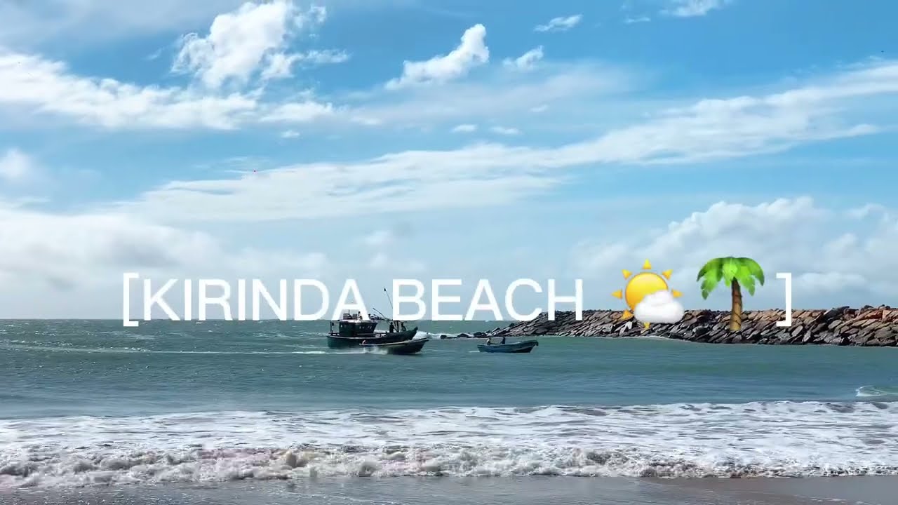 Discover a mesmerizing glimpse of Kirinda Beach.