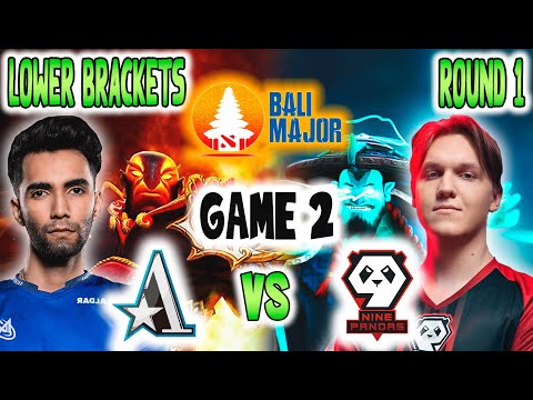 TEAM ASTER VS 9PANDAS -[GAME 2]- SUMAIL VS KIYOTAKA - LOWER BRACKET - BALI MAJOR - HIGHLIGHTS DOTA 2