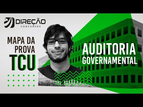 Concurso TCU: mapa da prova (Auditoria Governamental) | AO VIVO