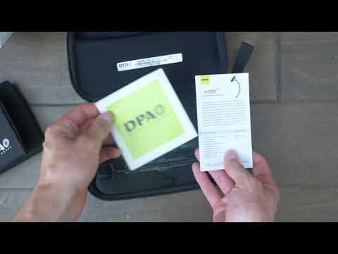 DPA d:vote 4099 piano mic unboxing