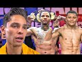 RYAN GARCIA SAYS HE BUSTS GERVONTA'S FACE WIDE OPEN & STOPS HIM! REVEALS PITBULL CRUZ DUCKED HIM