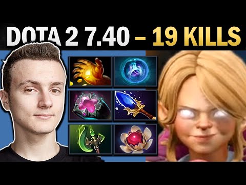 Invoker with Lotus Orb and 19 Kills - Gameplay Dota
