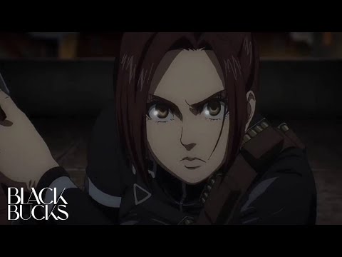 Survey Corps vs Cart Titan (Sasha and Jean vs Pieck) | Attack on Titan Season 4 Episode 7 Eng Sub