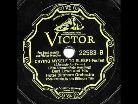 Bert Lown & His Hotel Biltmore Orchestra - "You're The One I Care Fore" & "Crying Myself To Sleep"