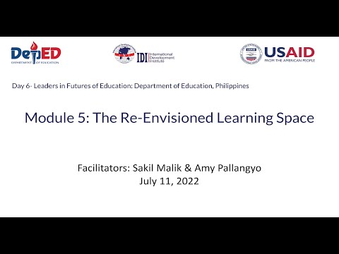 Module 5: The Re-Envisioned Learning Space