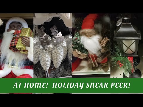 At Home Store! Christmas Sneak Peek!  #christmasinjuly