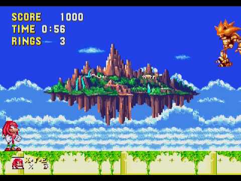 Sonic 3 and Knuckles Playthrough: Super Mecha Sonic (Knuckles)