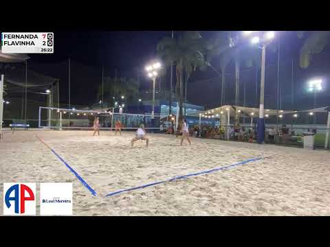 Beach Tennis AP - Tônia/Flávia x Rafa/Fernanda