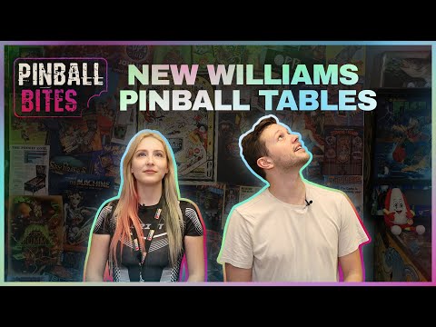 Pinball Bites - Season 3 Episode 3 - New Williams Pinball Tables Incoming!