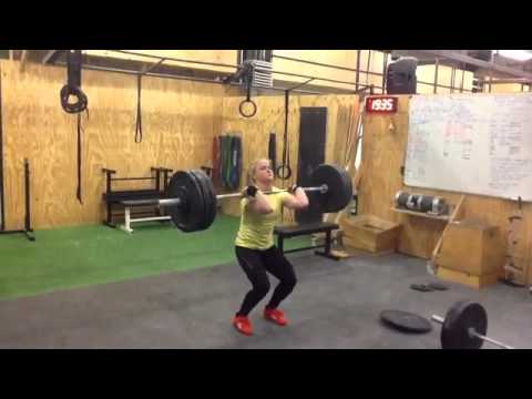 Clean  68 x 1 rep by Gudrun Holm Jacobsen