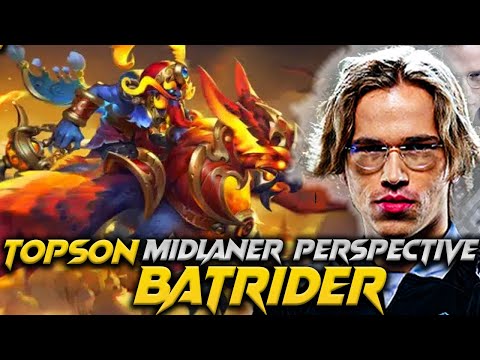 Topson Batrider The Midlaner - Dota 2 Pro Gameplay Patch 7.36C #topson #batrider