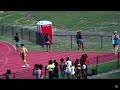 100m(9.83) pure athletics spring invitational