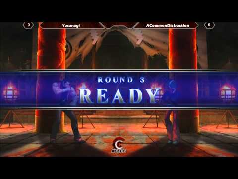 CECC Day 1 - KOFXIII - Yasanagi vs ACommonDistraction
