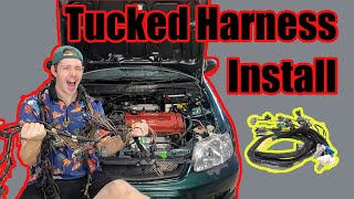 Honda Civic Tucked Harness Install (B Swap EP-4)