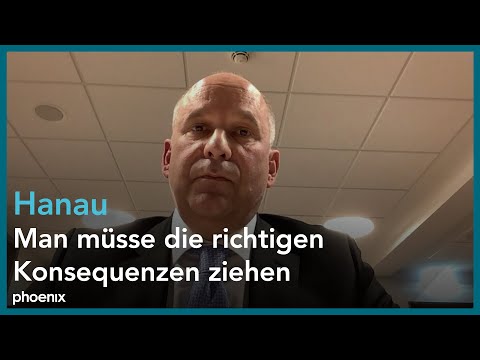 Hanau: Schaltgespräch mit Hessens Innenminister Roman Poseck (CDU) | 19.02.25