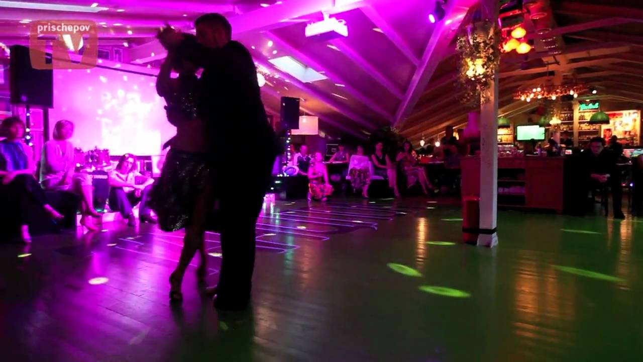 Vlad Chernyakov and Ksenia Chichaeva, Russia, Moscow, Milonga "Na Cherdake", 28.06.2010