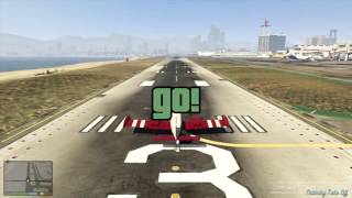 GTA V Training Take Off Gold Flight School