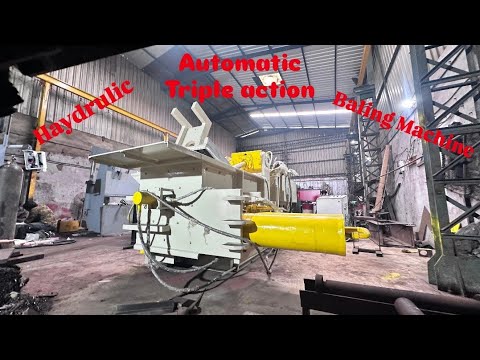 100 Ton MS Hydraulic Metal Baler