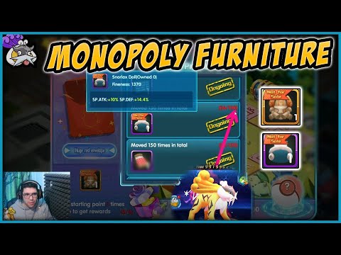Resonance Raikou road to 100m Power - Furniture Monopoly Event - Pokeland Legends