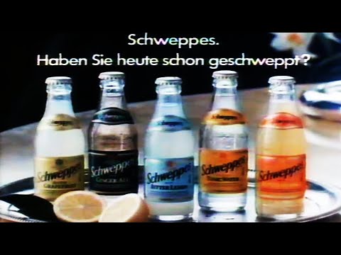 Schweppes Werbung 1986