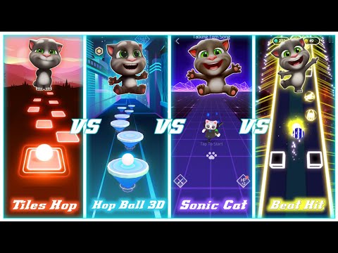 Talking Tom Song | Tiles Hop Vs Hop Ball 3D Vs Sonic Cat Vs Beat Hit - YouTube