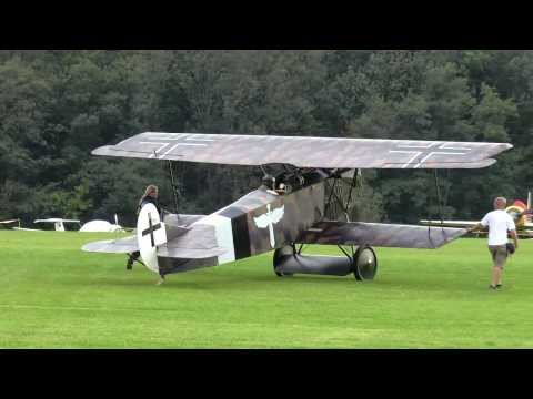Fokker Dr.1 & D.VII display Hahnweide 2013