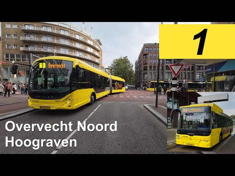 U-OV lijn 1: Overvecht-Noord - Hoograven  | Qbuzz Utrecht | Qbuzz 4602 | 2024