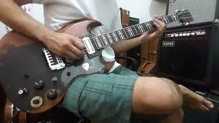 Video thumbnail for Black Sabbath Snowblind Solo Tony Iommi Jaydee Old Boy SG Custom Shop Guitar by victrooper