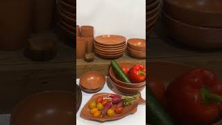 Набір №1 "Сімейний" на 12 осіб (Українська Глазурована Кераміка)