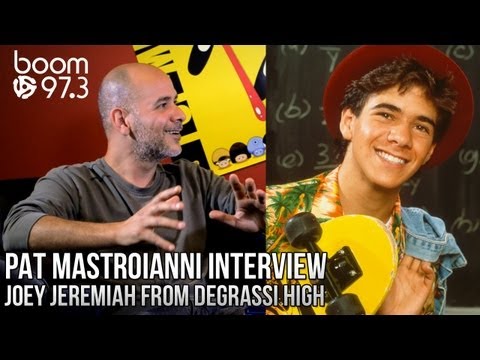 Joey Jeremiah from Degrassi High Pat Mastroianni Interview - boom 97.3 Interviews