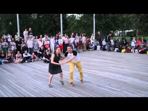 Cam2: Vladimir Grishin & Anna Yakshina at Open Air Lindy Hop Contest
