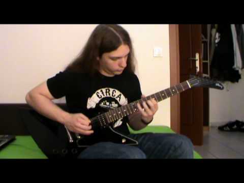Amon Amarth - Once sealed in blood (guitar cover) (HQ)